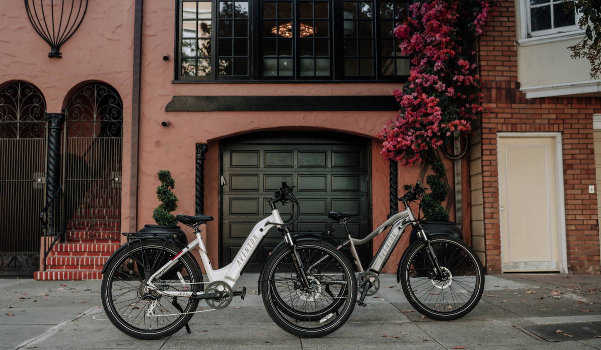 Ezbike canada|Aventon Electric Bike|Level.2 Step-Through Commuter Ebike