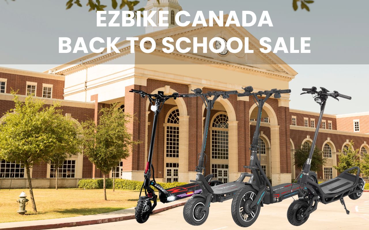 Ezbike Canada:Escooter Back To Scooter Sale