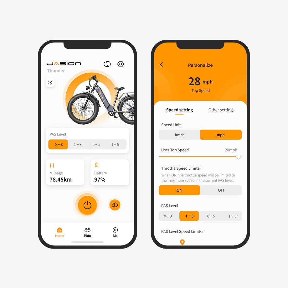 Connect. Ride. Explore.-Jasion Open Box Thunder