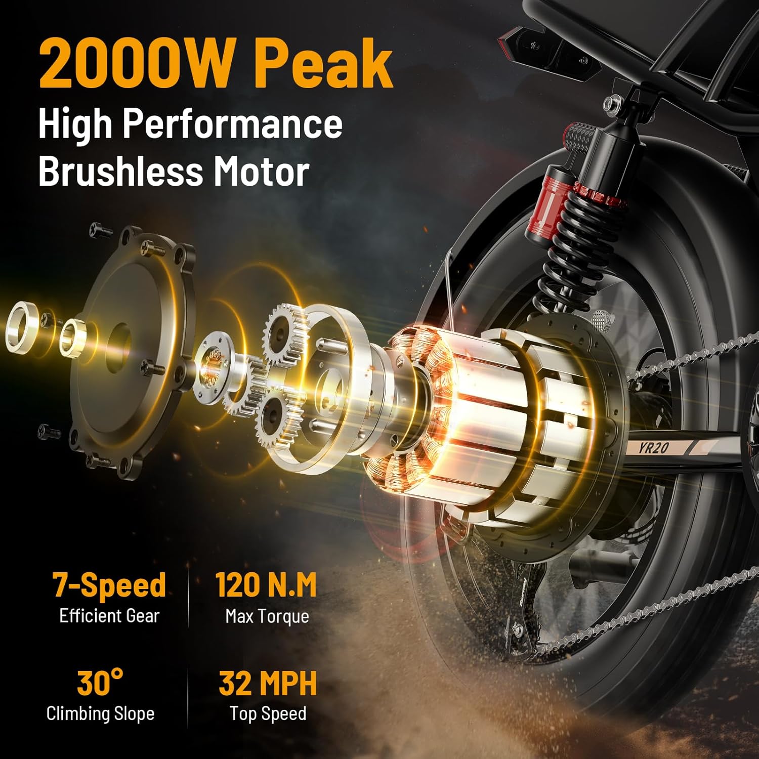 EZbike-YR20 Electric Bike for Adults-EZbike Canada