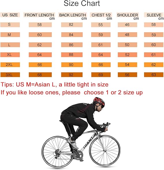 ROCKBROS Cycling Jackets Thermal Windproof Jacket for Men