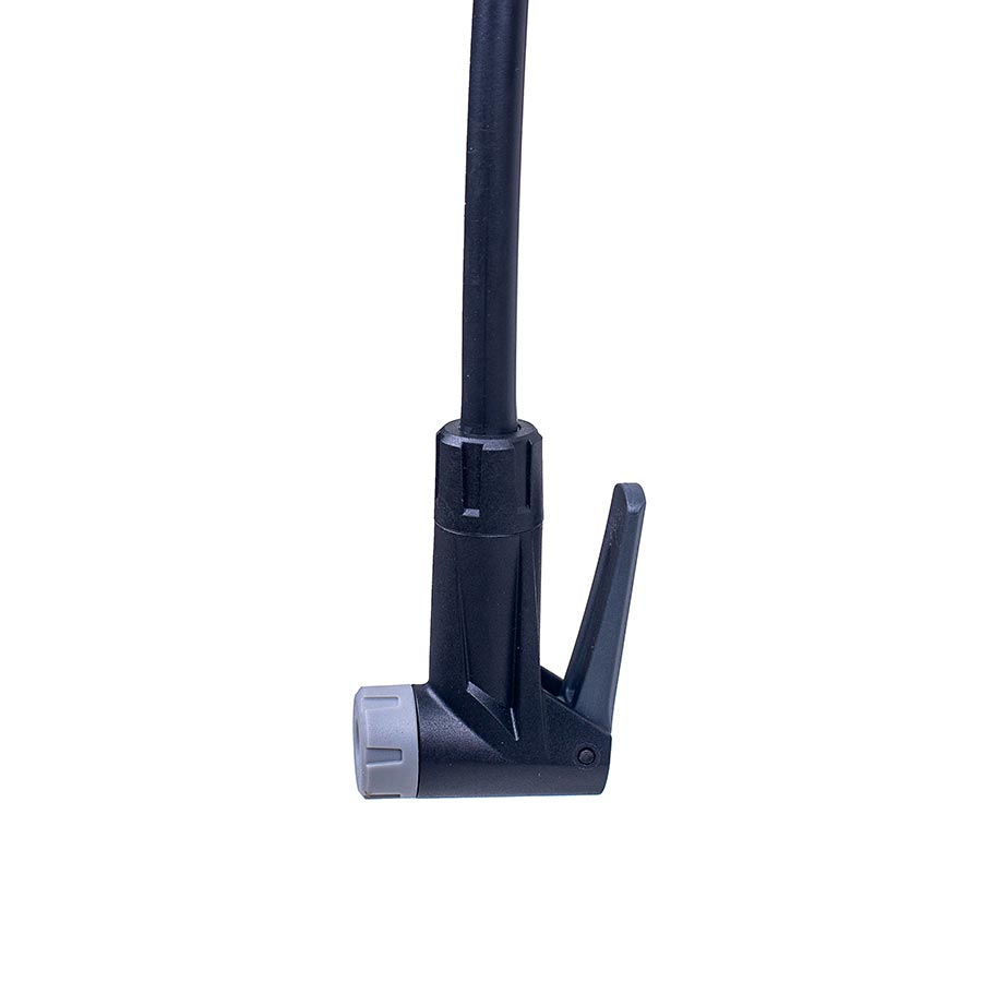 EZbike-EVO-EVO Hurricane Comp Floor Pump SmartHead 180psi Black/Silver