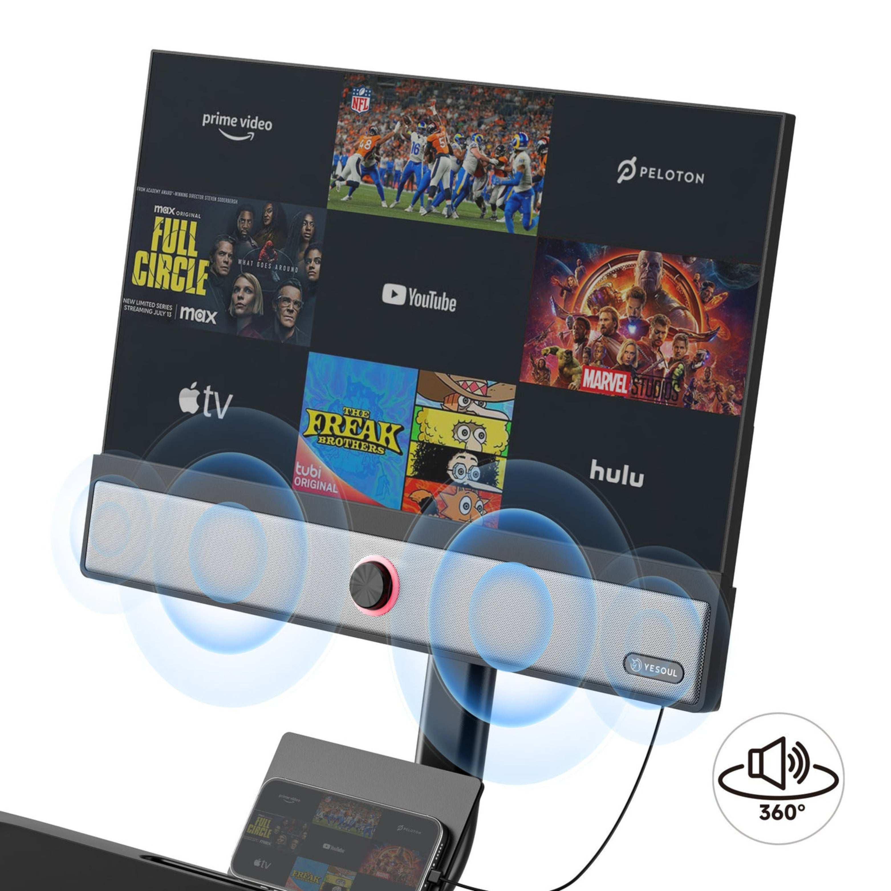 T1M PLUS-T Treadmill with 21.5" Smart Screen