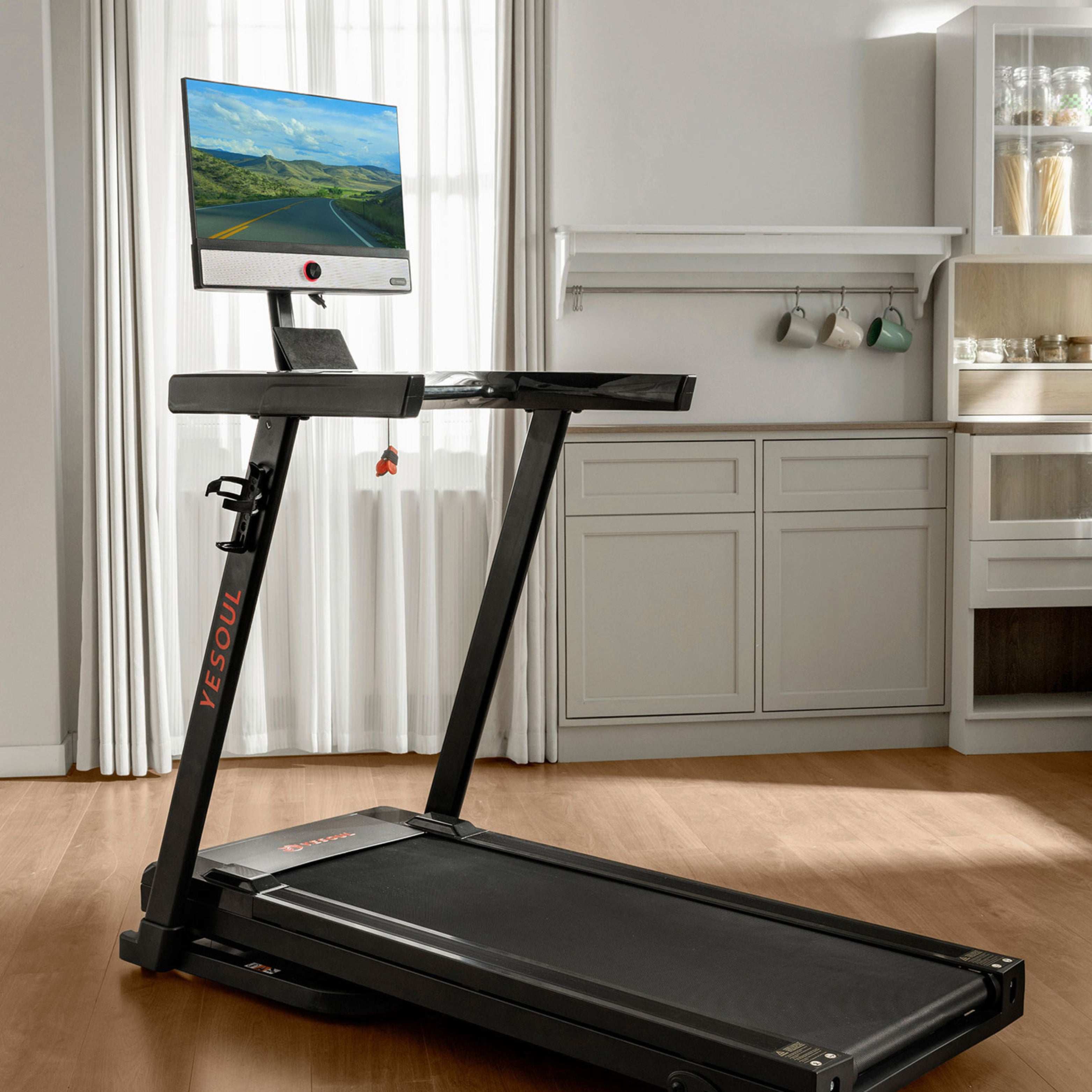 T1M PLUS-T Treadmill with 21.5" Smart Screen