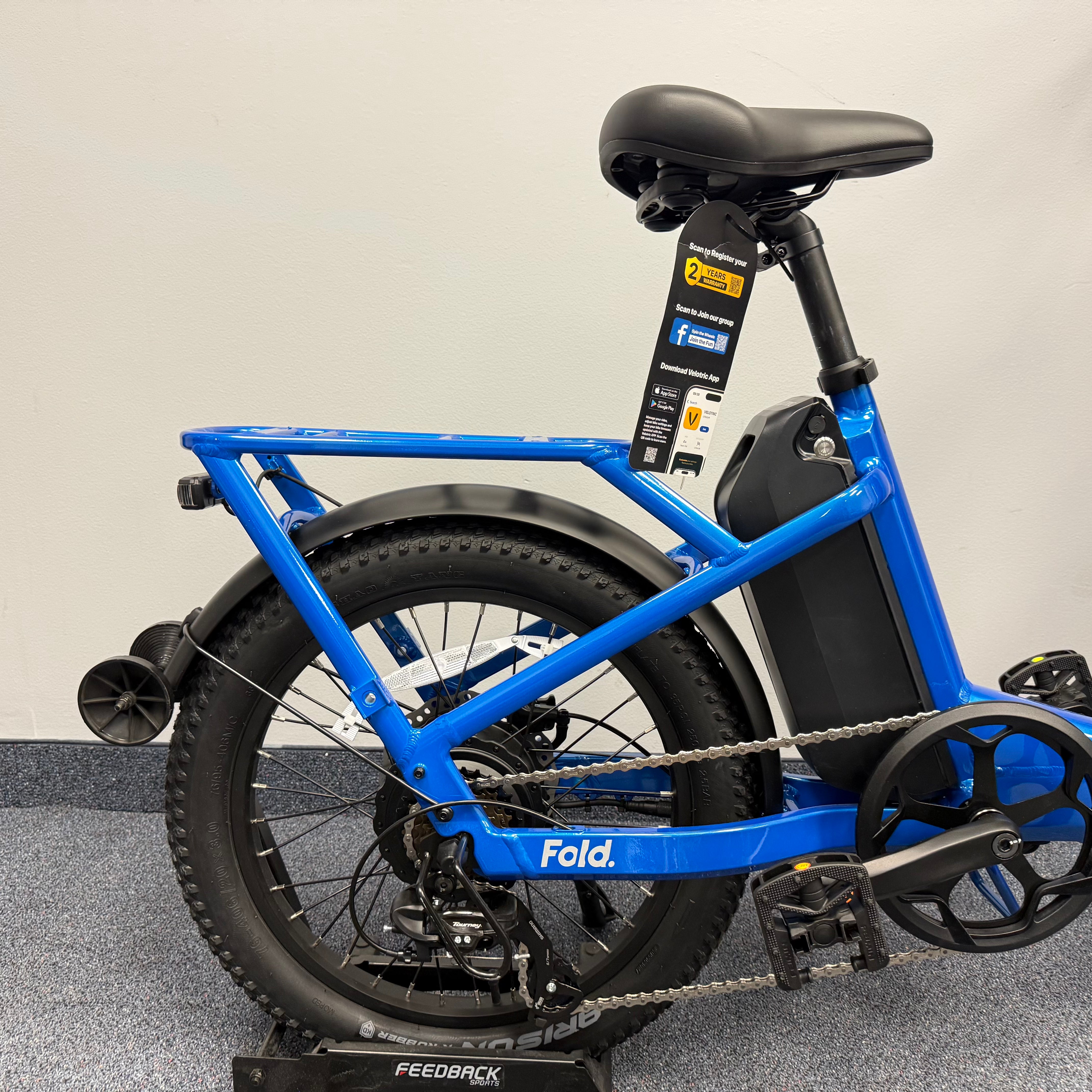 Open Box Velotric Fold 1 Plus Blue