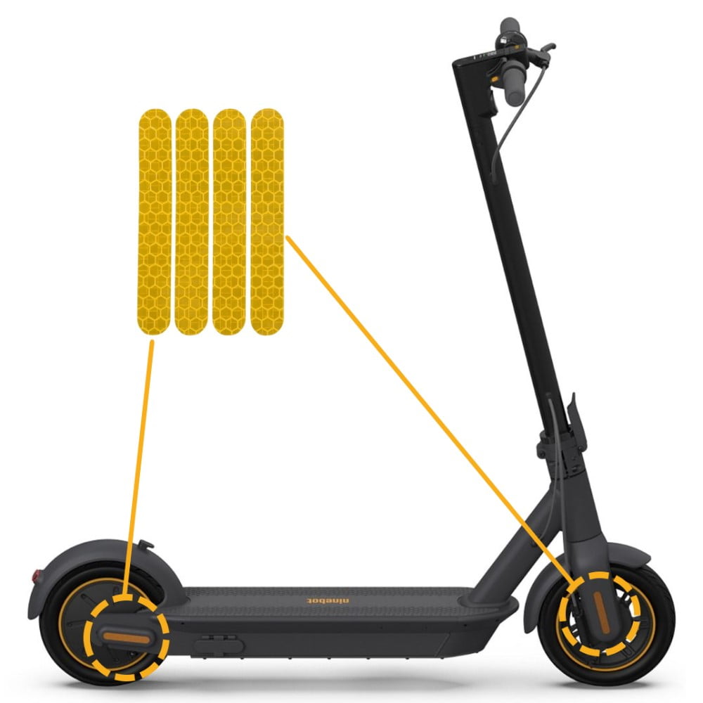 EZbike-SEGWAY-Replacement Reflector Stickers (Qty. 4) - G30P & G30LP
