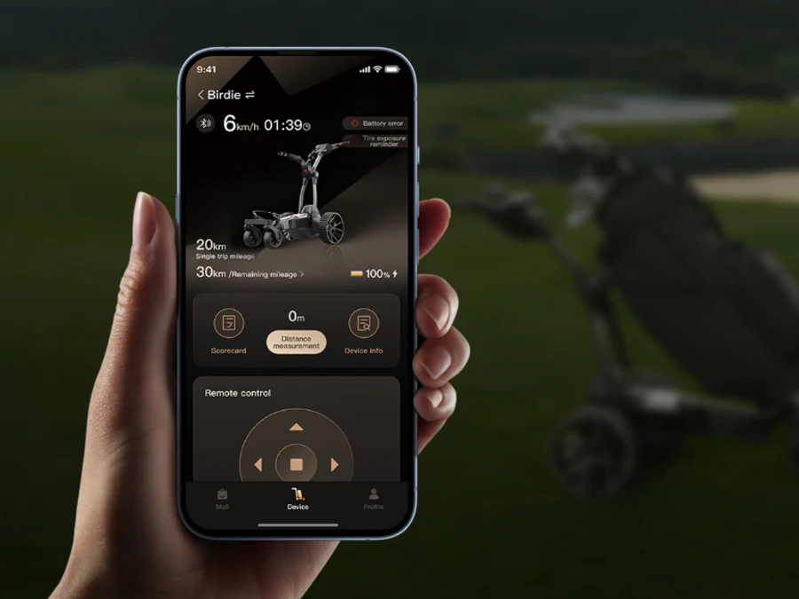 push cart menu | Ezbike | Smart App