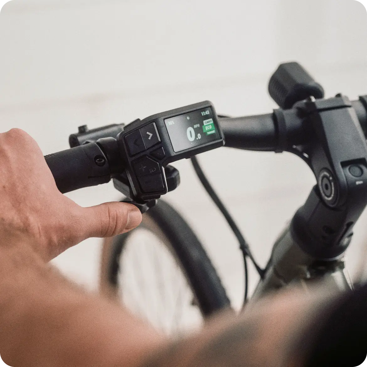 Accélérateur à pouce amovible-Velotric Tempo enjambement haut