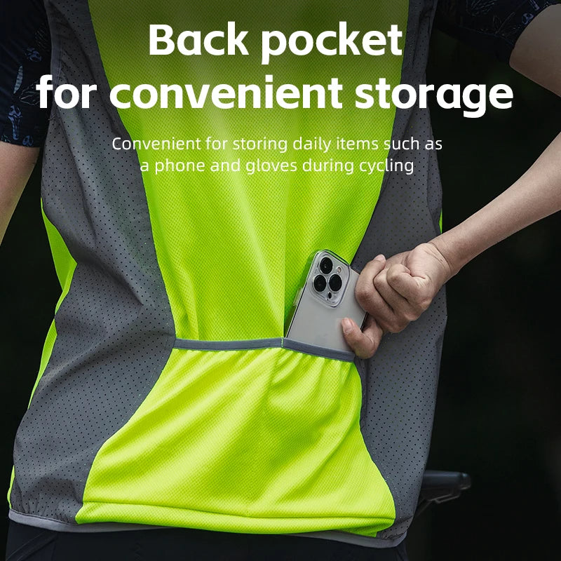 EZbike-ROCKBROS-ROCKBROS Cycling Reflective Vest
