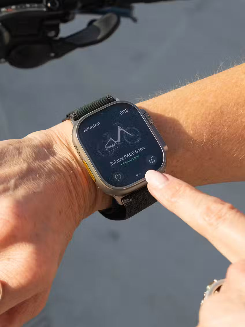 Apple Watch Connection-Aventon Pace 5 REC Step-Through