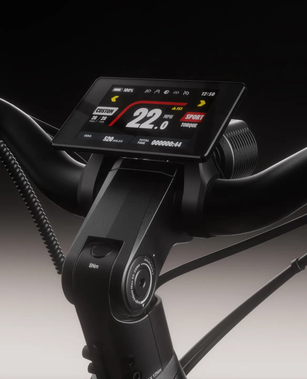 Full-Color Smart Display -Velotric Discover M