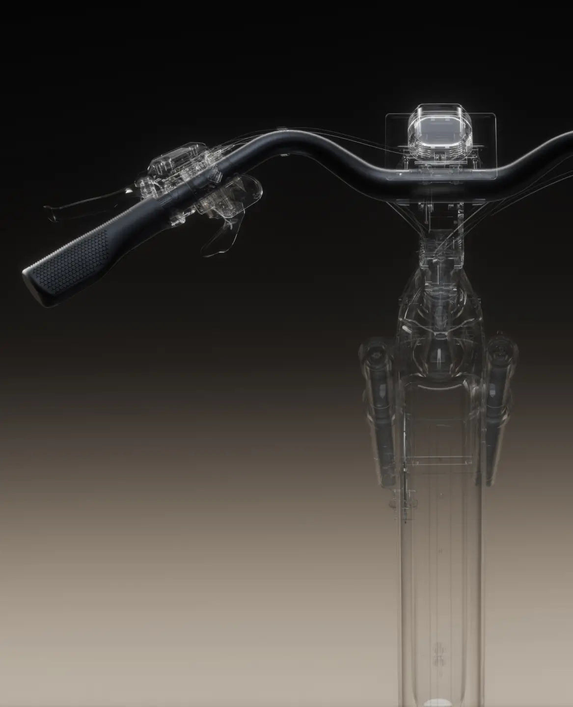 Swept-Back Handlebars-Velotric Discover M