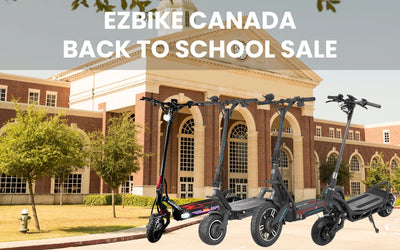 Ezbike Canada：Escooter Back To Scooter Sale