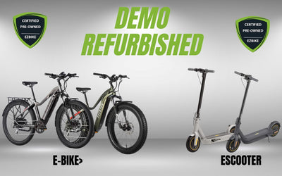 Ezbike Canada：Demo-Refurbished Escooter and Ebike Best Seller In Canada