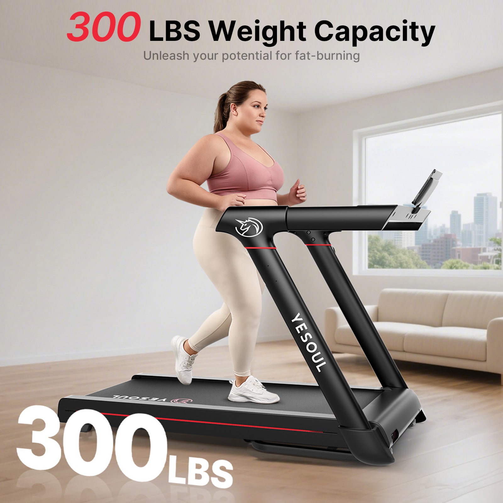 EZbike-T3S Treadmill-YESOUL