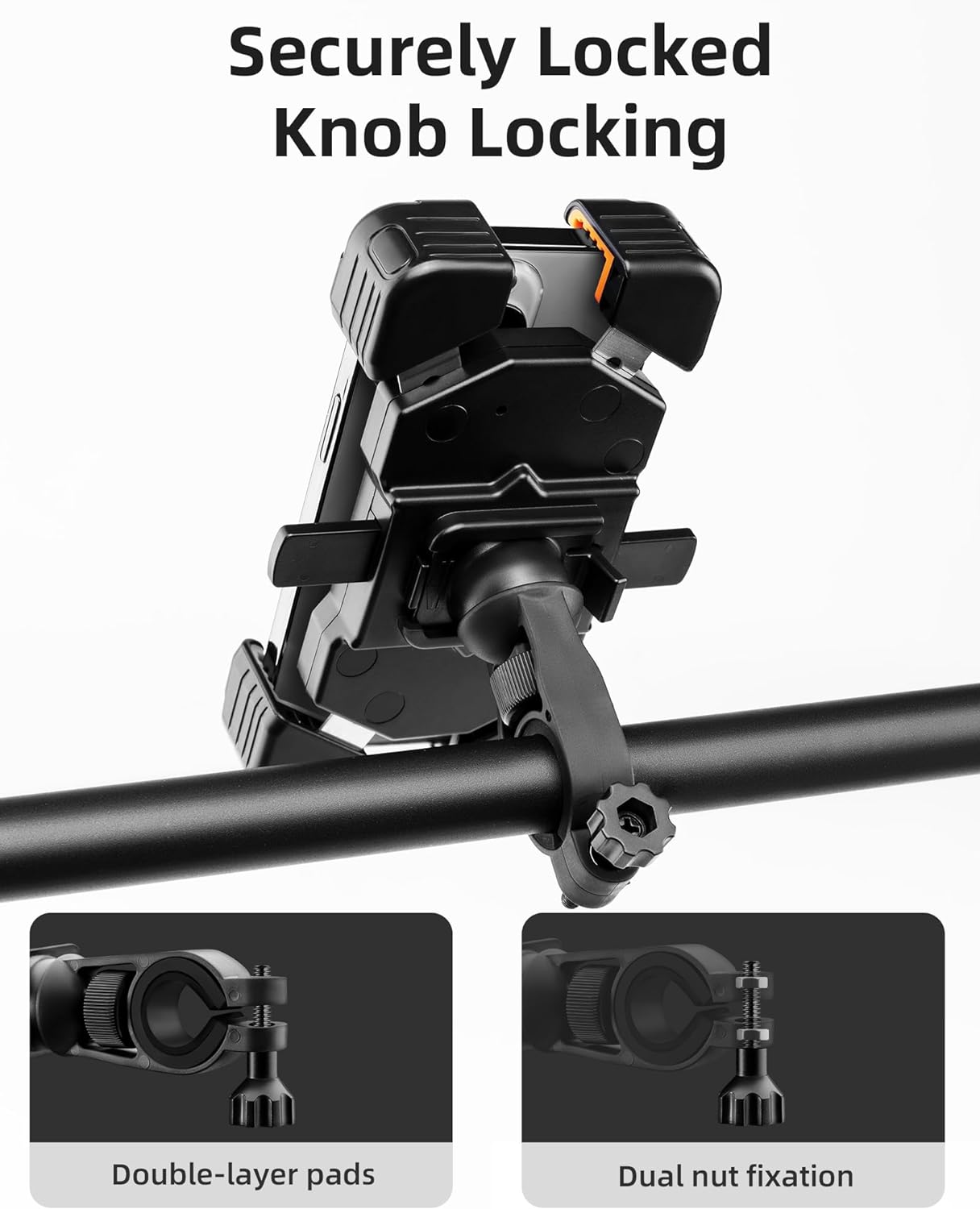 ROCKBROS Phone Holder for 4.5''-7.1'' Phones