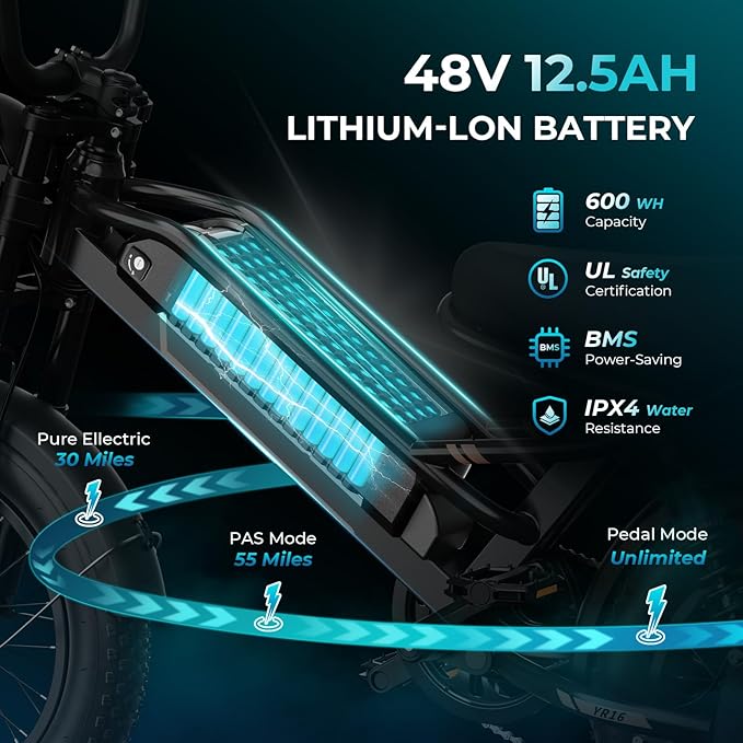 Long-Range Lithium Battery-Jasion Open Box YR16