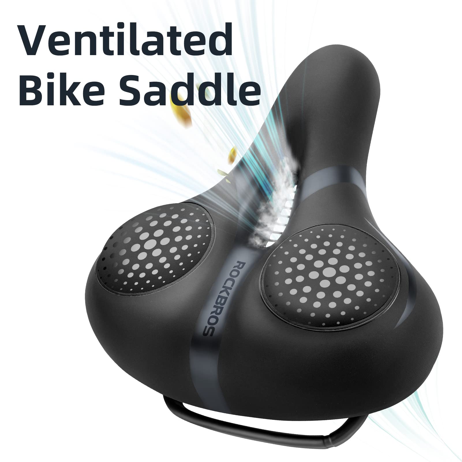 EZbike-ROCKBROS Comfort Gel Bike Seat Saddle-ROCKBROS