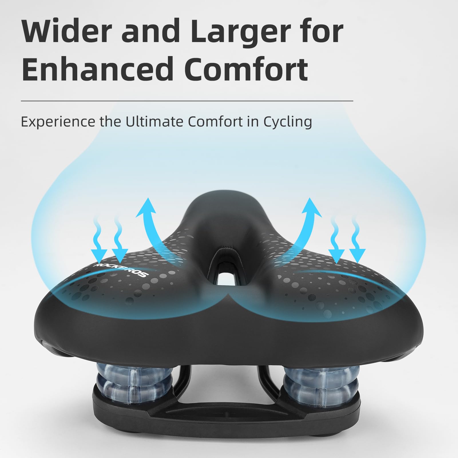 EZbike-ROCKBROS Comfort Gel Bike Seat Saddle-ROCKBROS