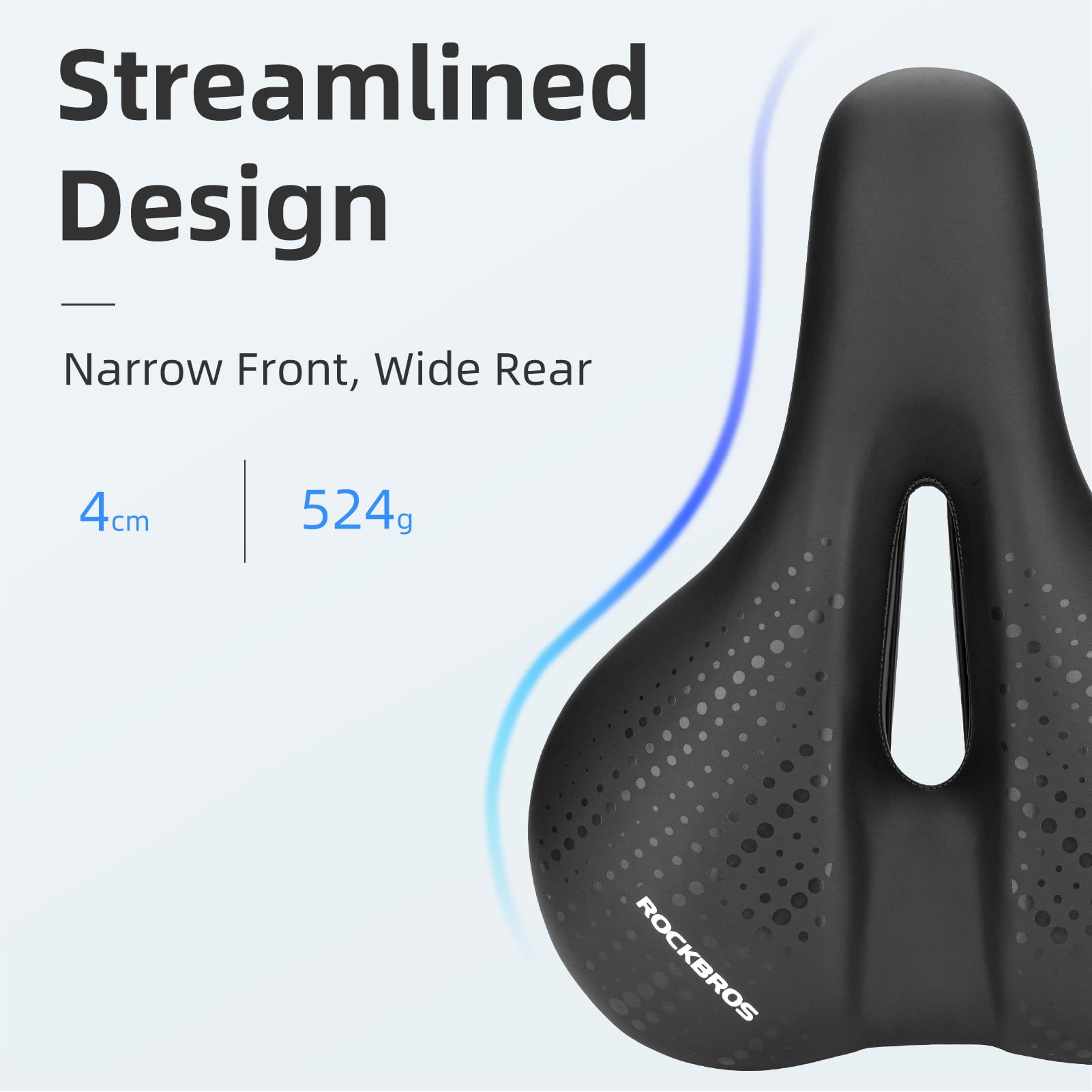 EZbike-ROCKBROS Comfort Gel Bike Seat Saddle-ROCKBROS