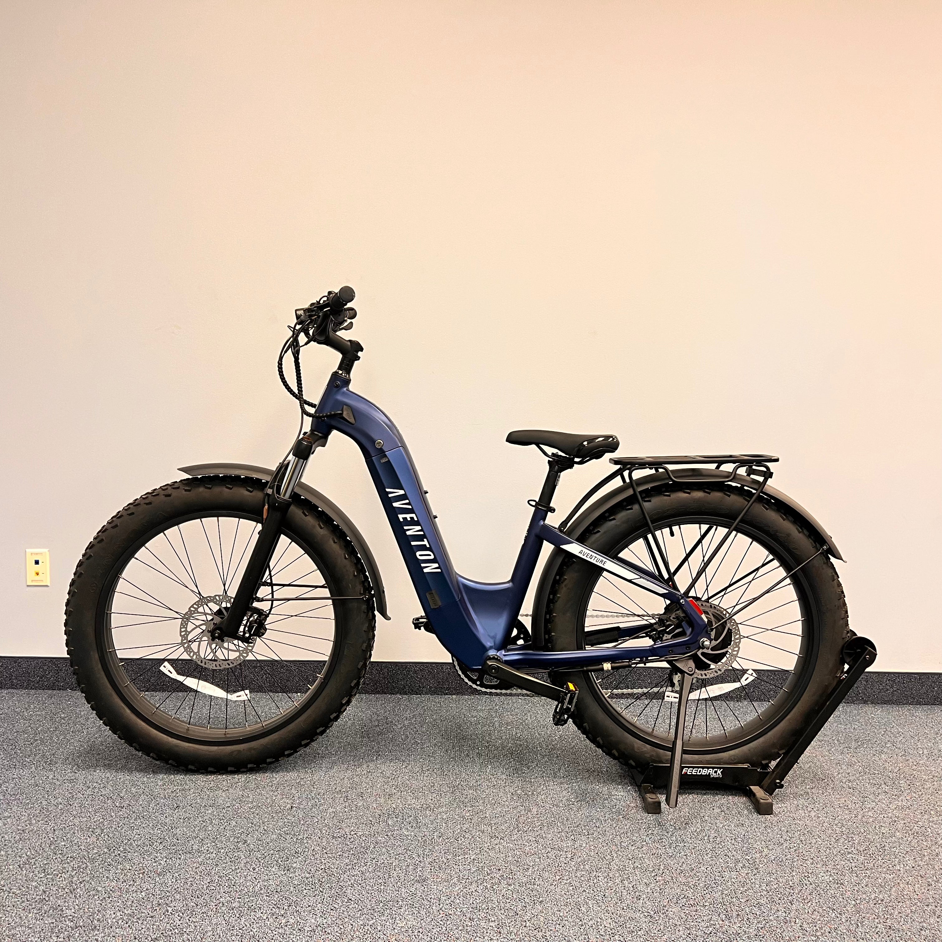 EZbike Canada : Aventon Demo Aventure 2 Step-Through Cobalt < 5 KM