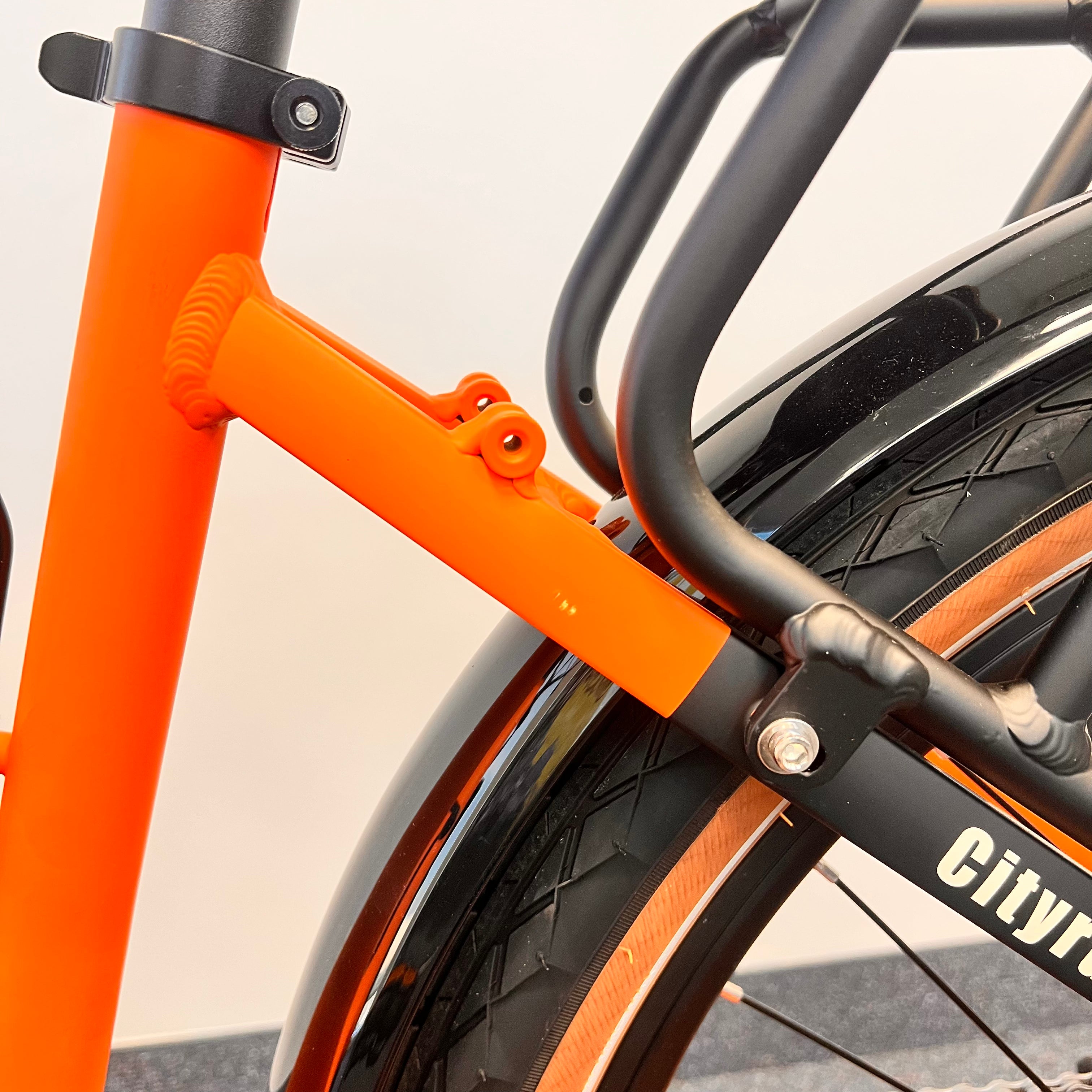 EZbike Canada | Heybike Demo Cityrun Step Through Orange 0 KM