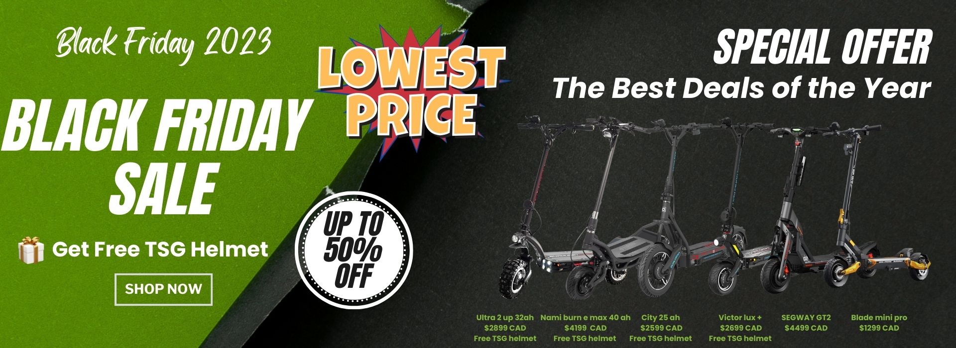 EZBIKE CANADA: Black Friday Flash Sale