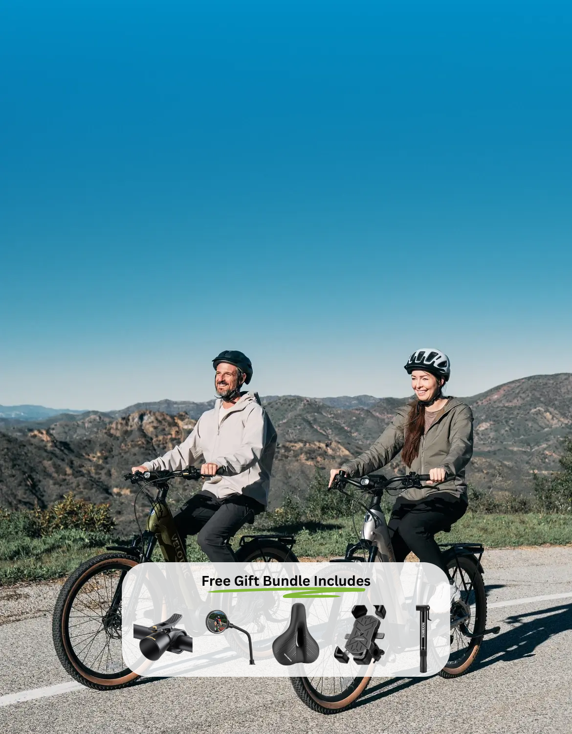 Seasonal Velotric bike offer | grab $160 gift bundle with velotric e-bike | EZbike Canada