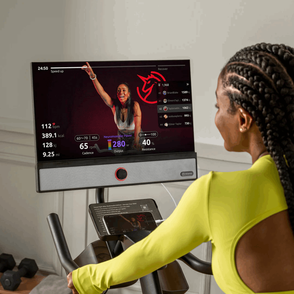G1M MAX Exercise Bike with Screen