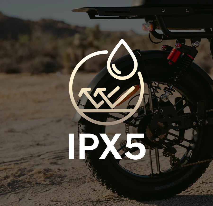 IPX6/IPX5 Water-resistance-Heybike Saturn Moped-Style Electric Bike