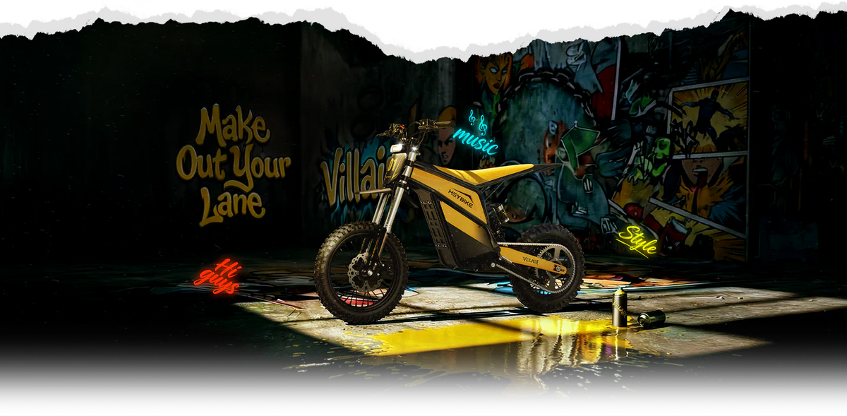 EZbike | Heybike villain electric dirt bike