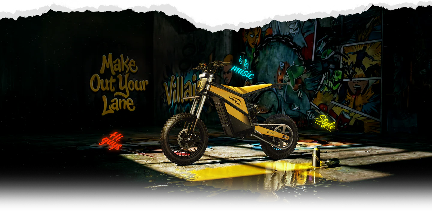 EZbike | Heybike villain electric dirt bike