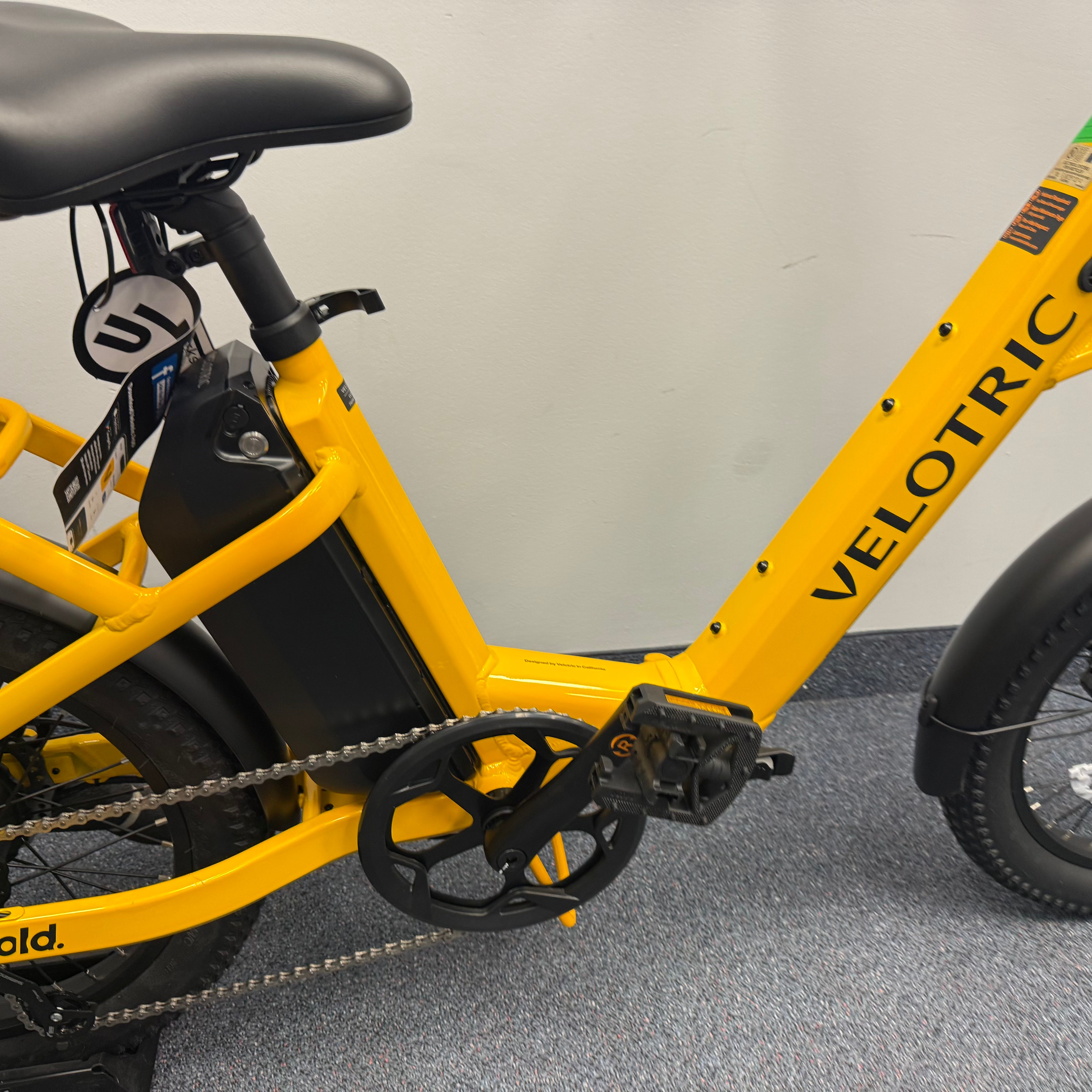 Open Box Velotric Fold 1 Plus Yellow