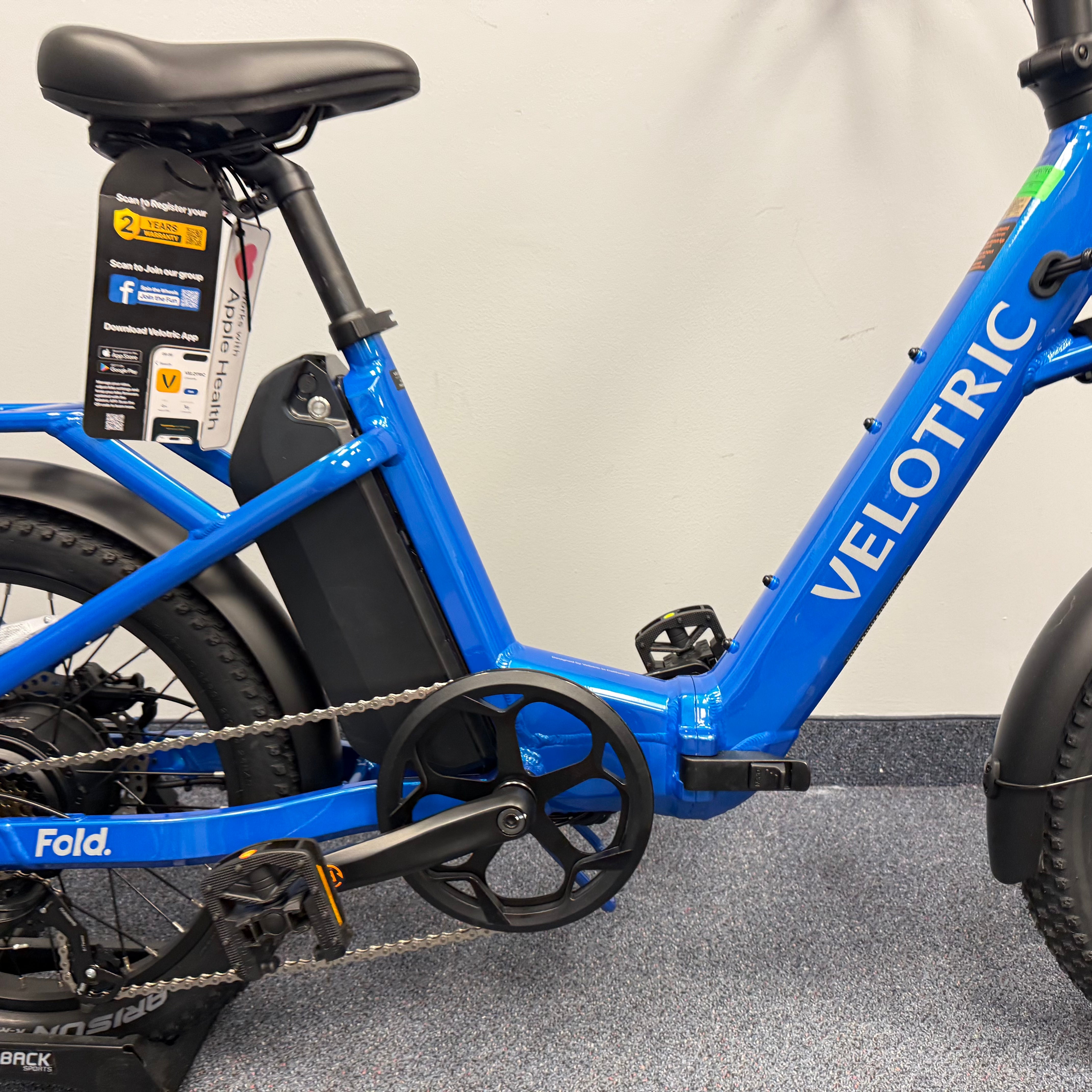 Open Box Velotric Fold 1 Plus Blue