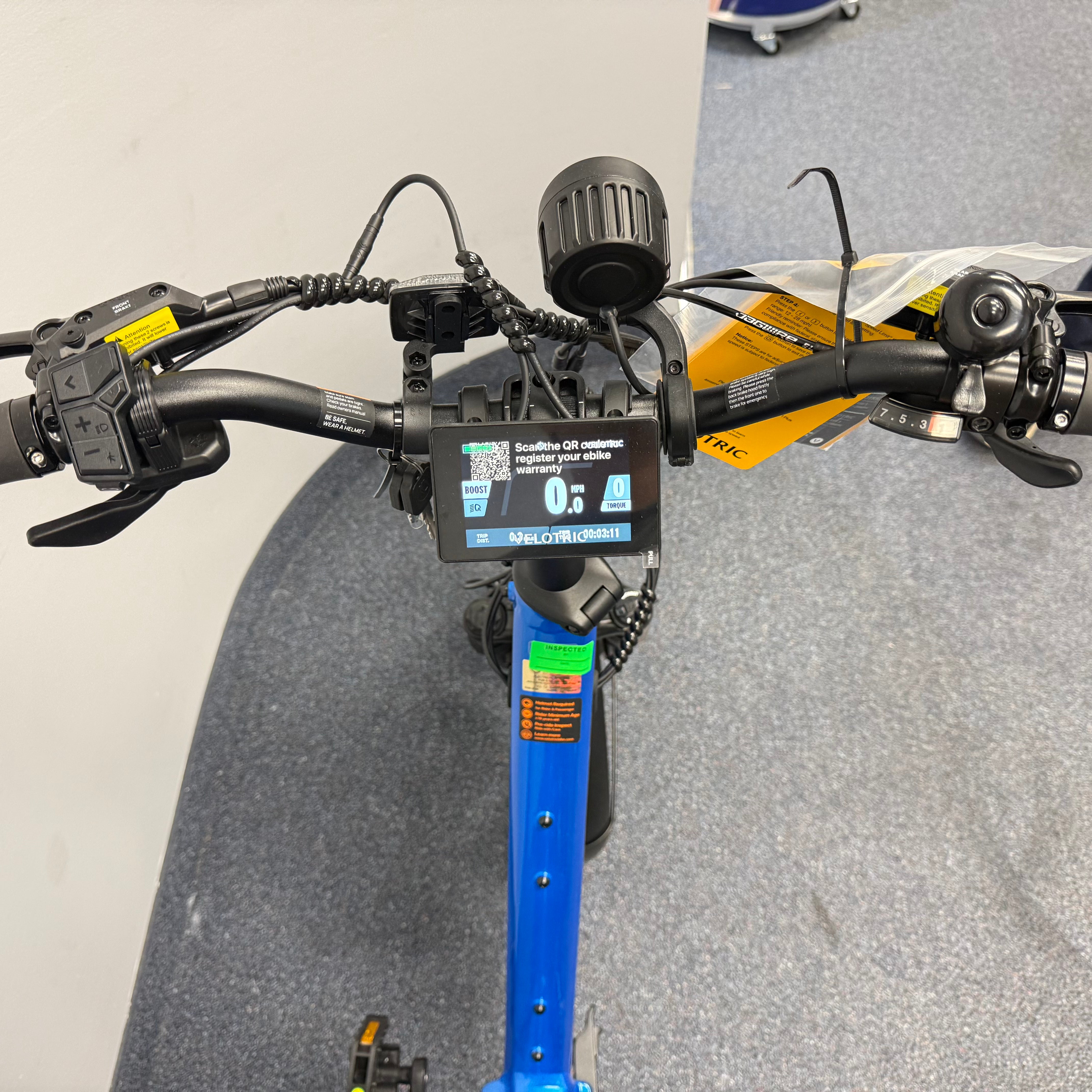 Open Box Velotric Fold 1 Plus Blue
