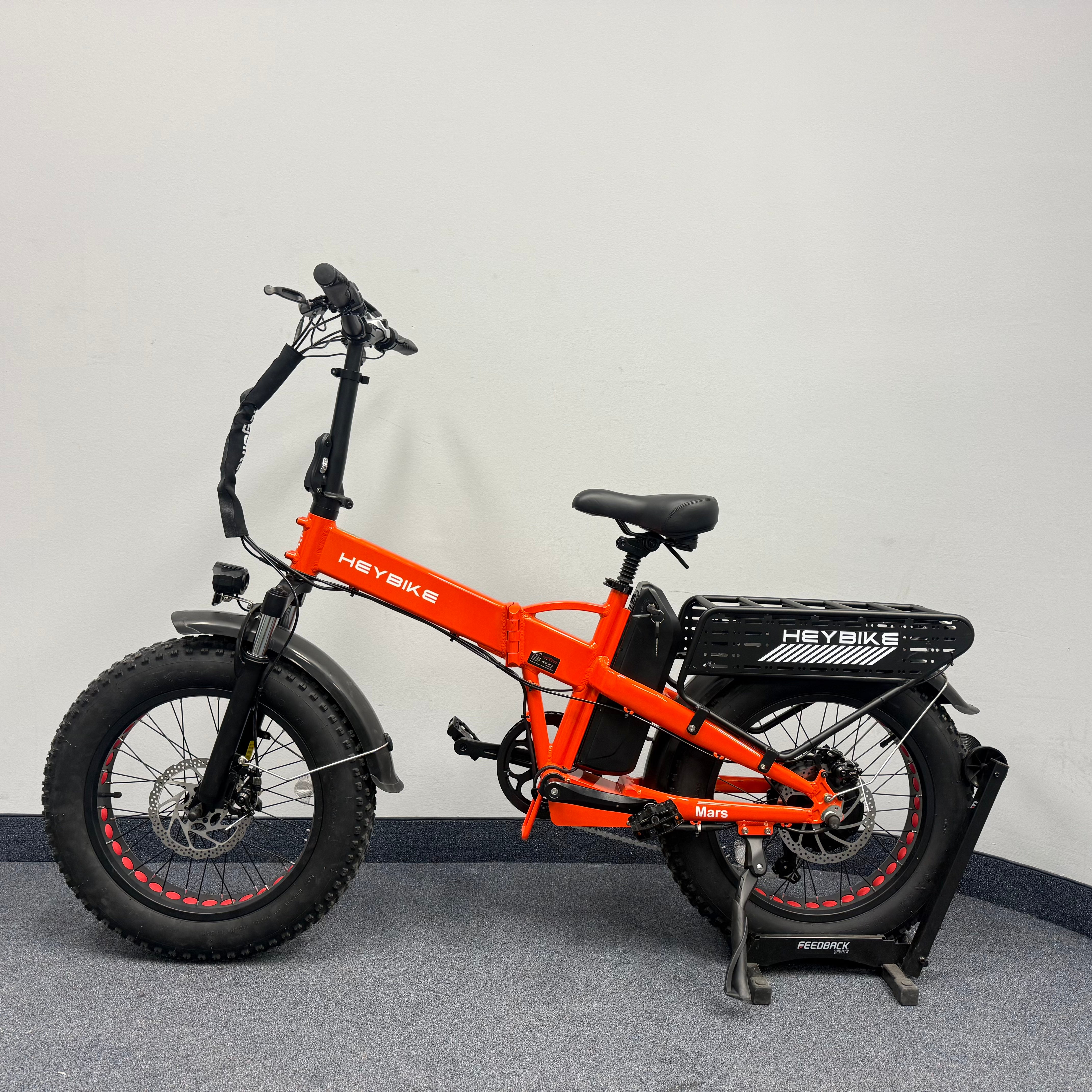 Vélo électrique Mars 2.0 déballé