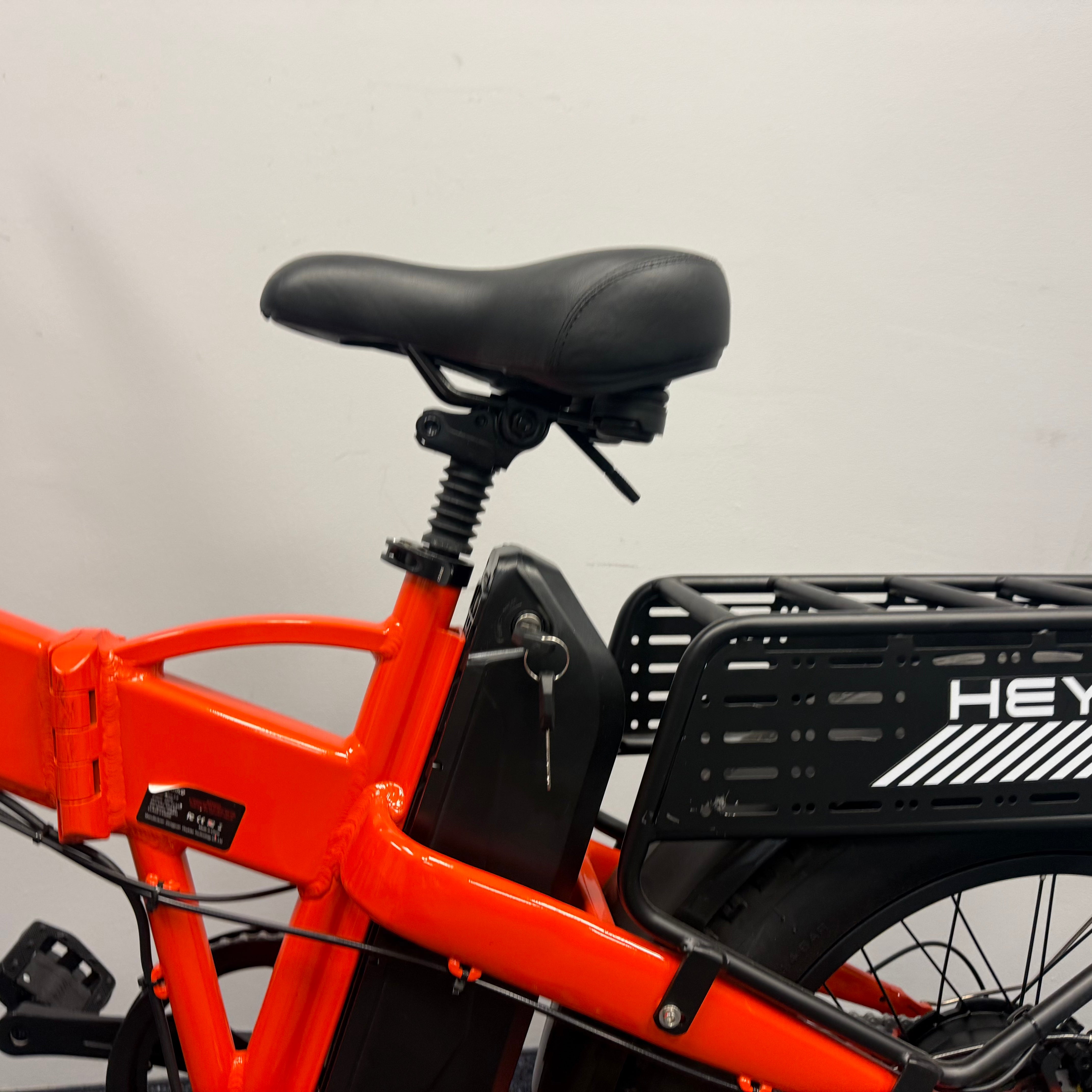 Vélo électrique Mars 2.0 déballé