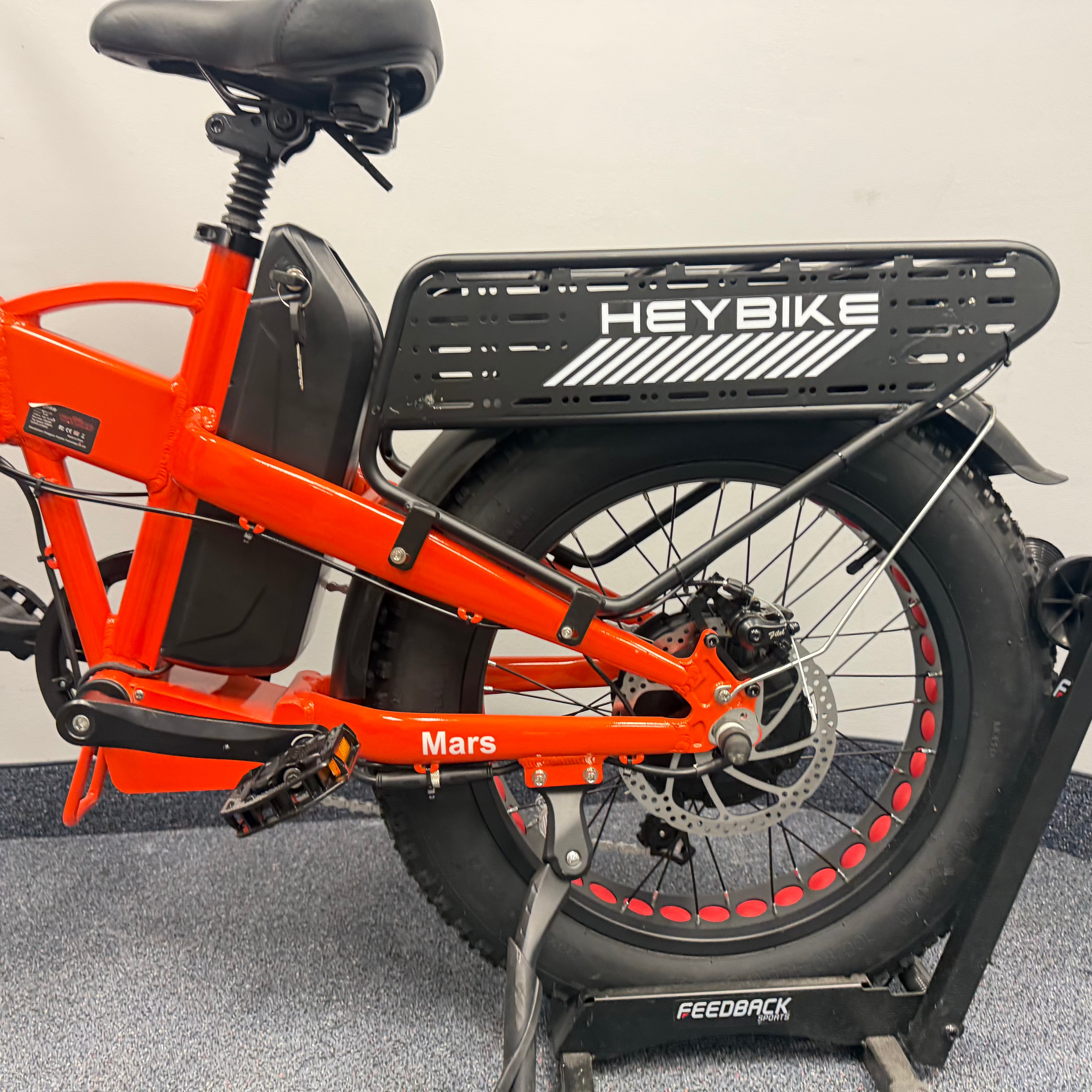 Vélo électrique Mars 2.0 déballé