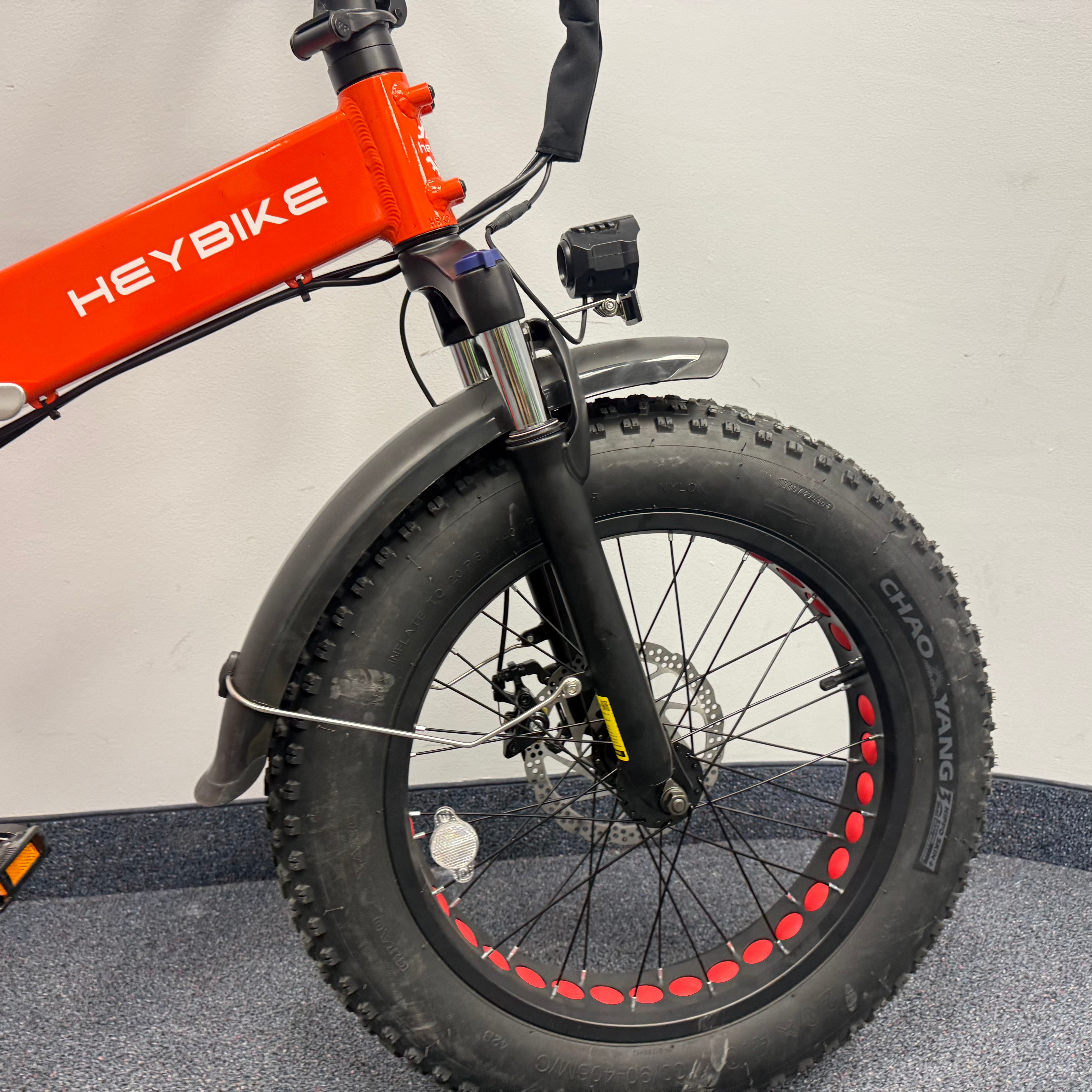 Vélo électrique Mars 2.0 déballé