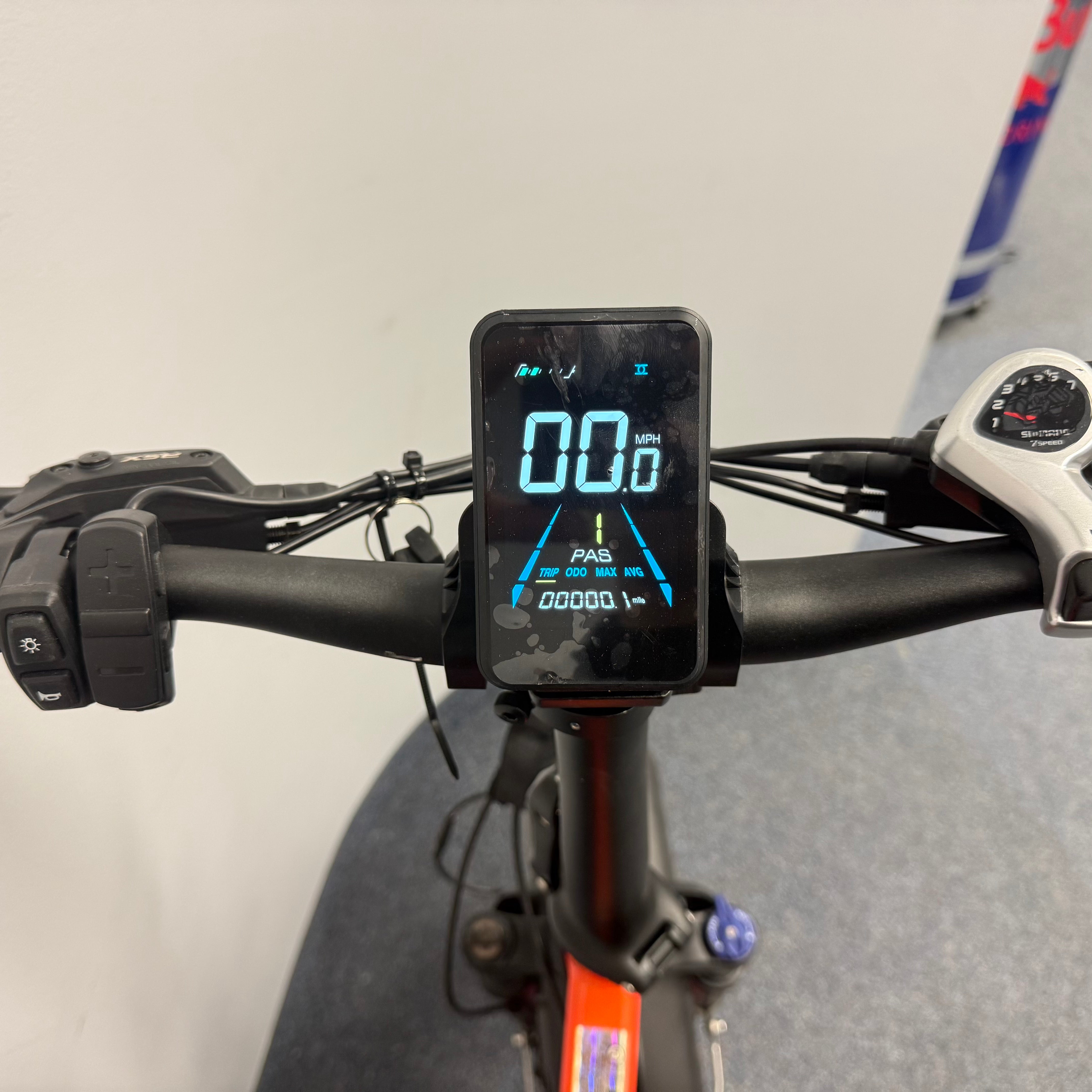 Vélo électrique Mars 2.0 déballé