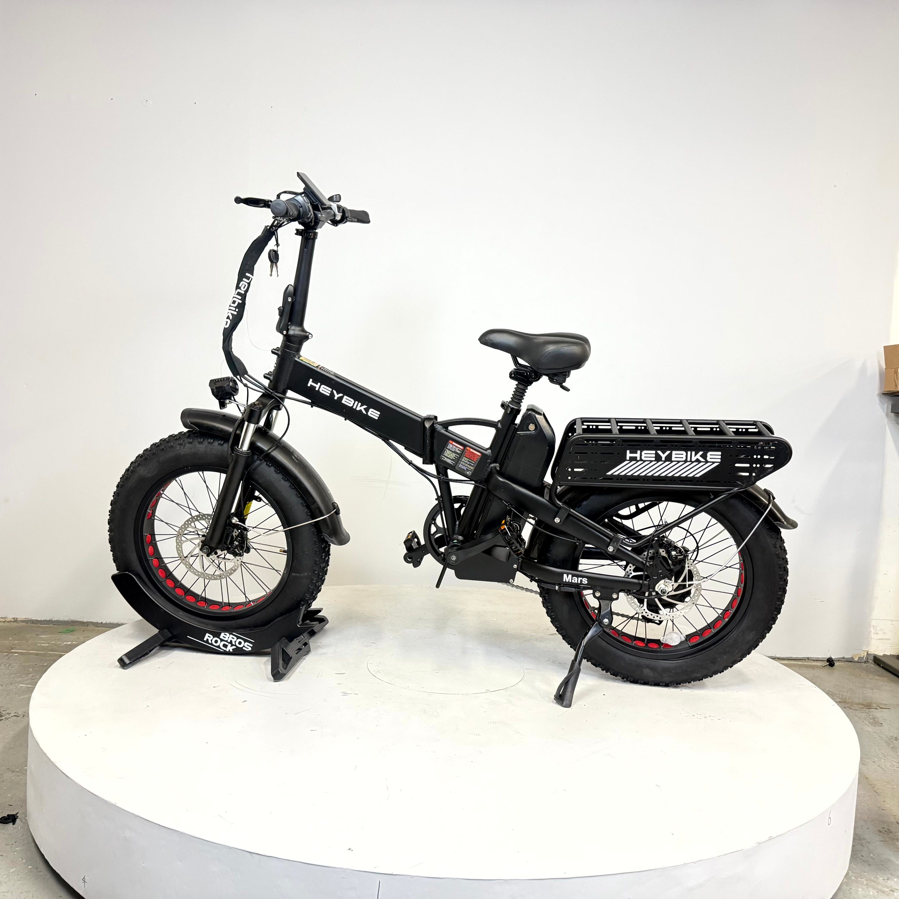 Écran du Heybike Mars 2.0