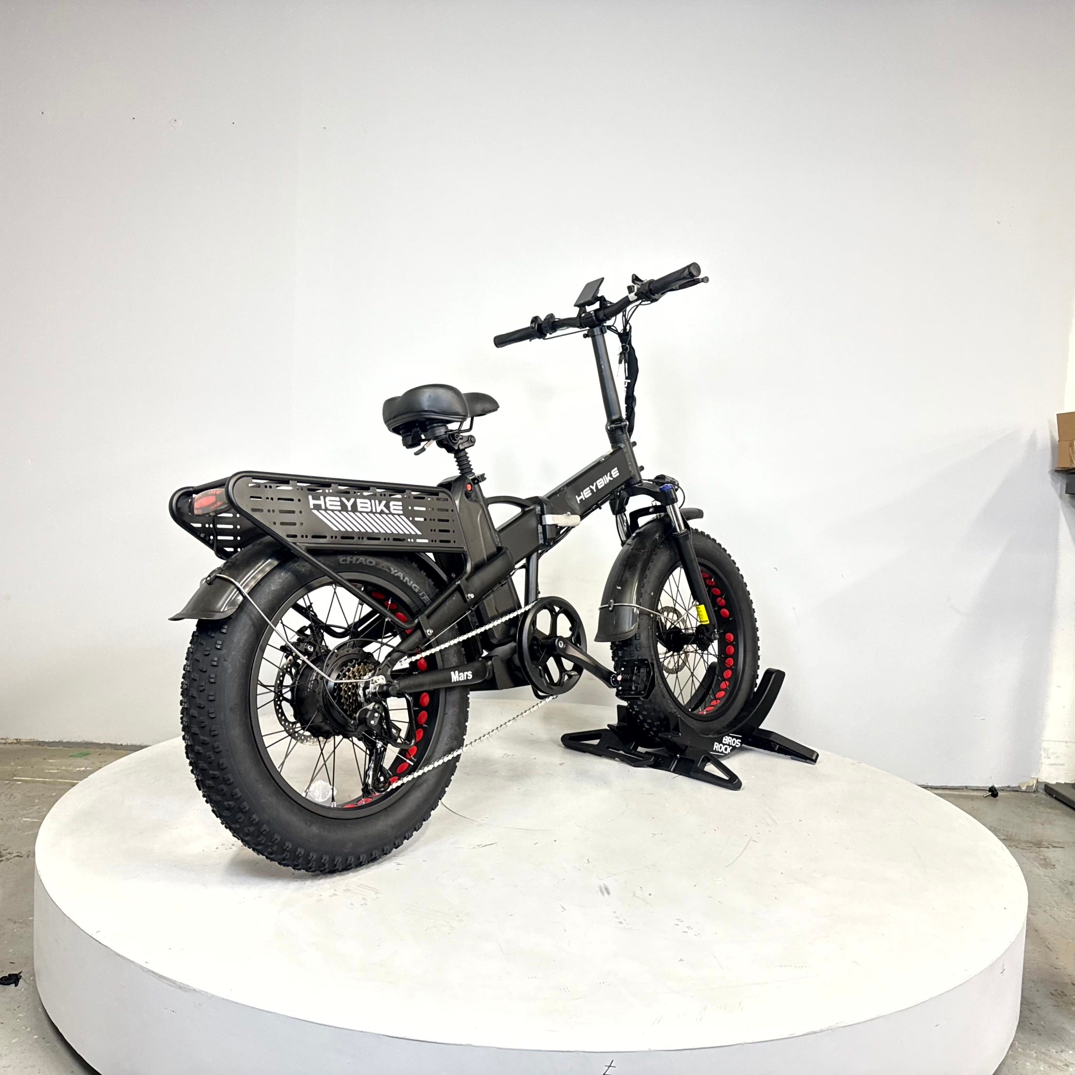 Écran du Heybike Mars 2.0