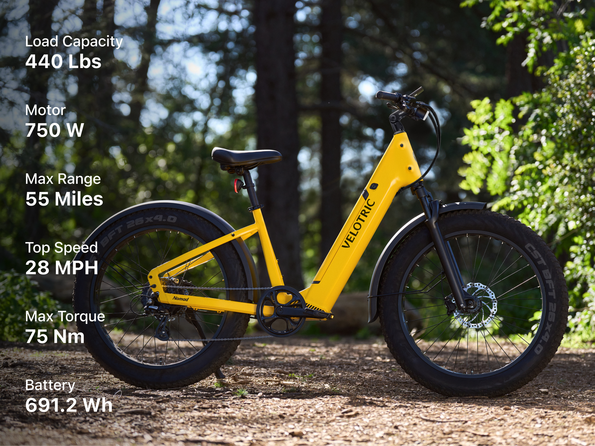 Nomad 1 Plus Step-Through E-Bike