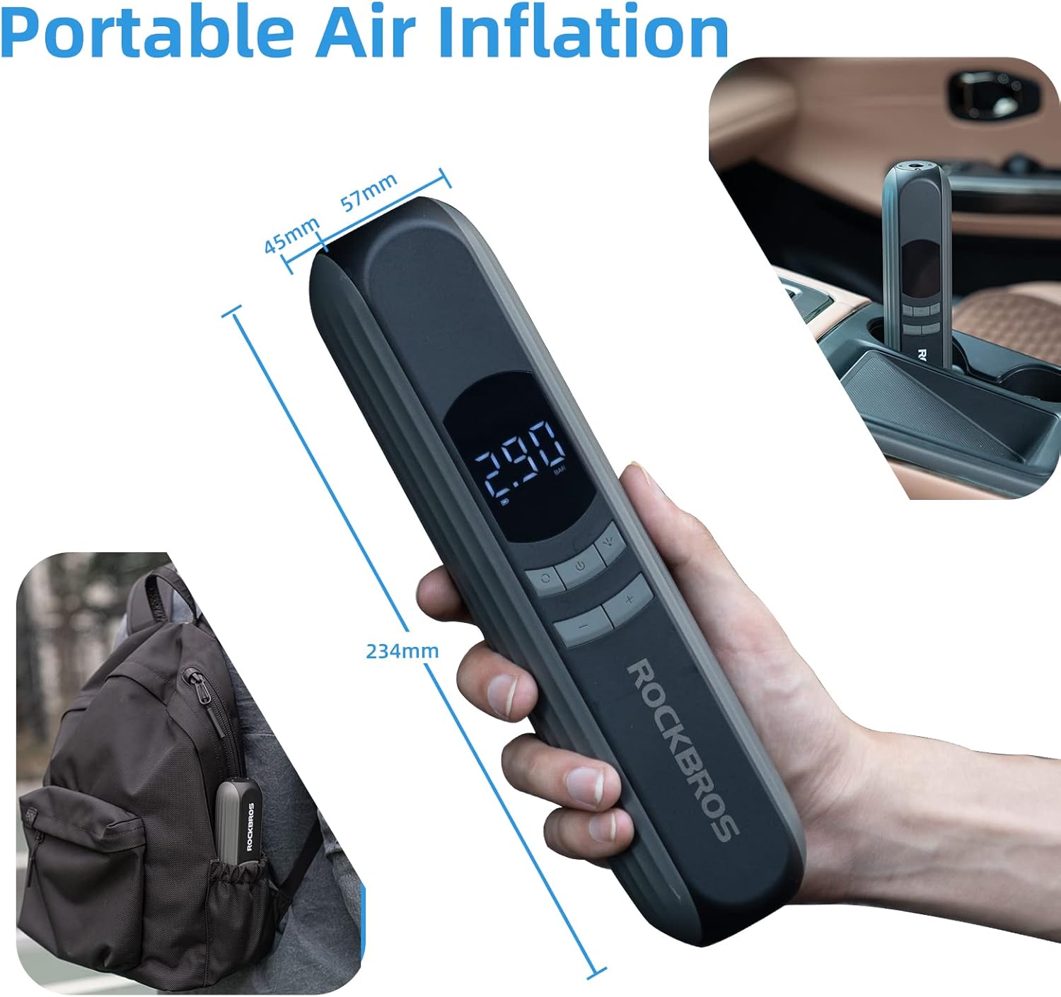 EZbike-ROCKBROS A10 Air Inflator