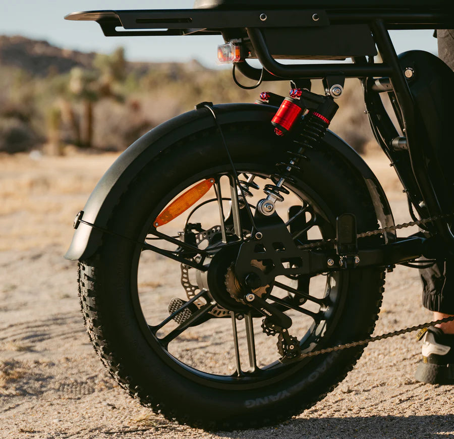 330 LB Max Load-Heybike Saturn Moped-Style Electric Bike