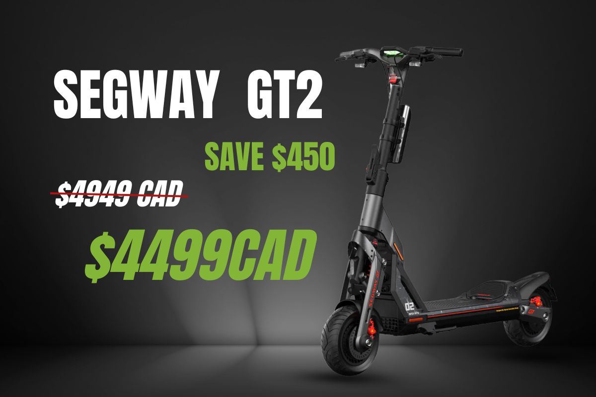 EZBike Canada: Black Friday Escooter Sale Segway GT2