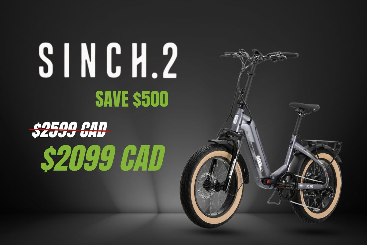 EZbike Canada: Black Friday Sale Sinch.2 Aventon Ebike