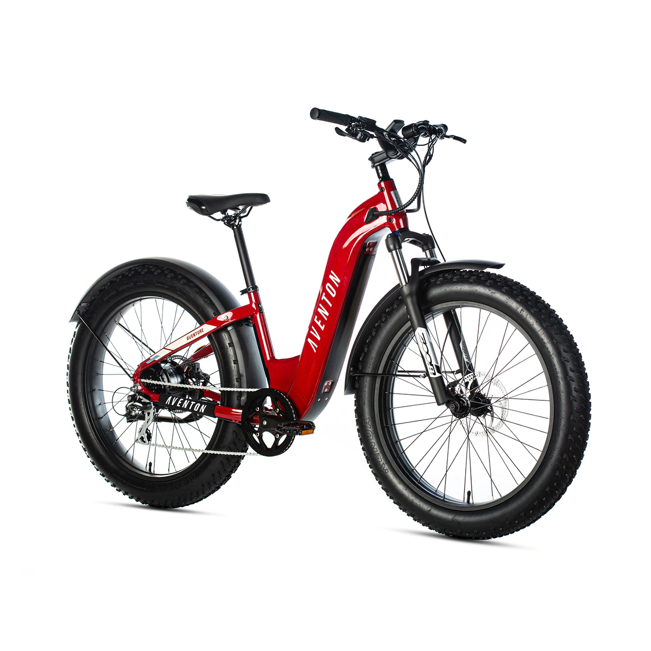 Aventon Aventure Step Through - RED S/M M/L-EZbike Canada