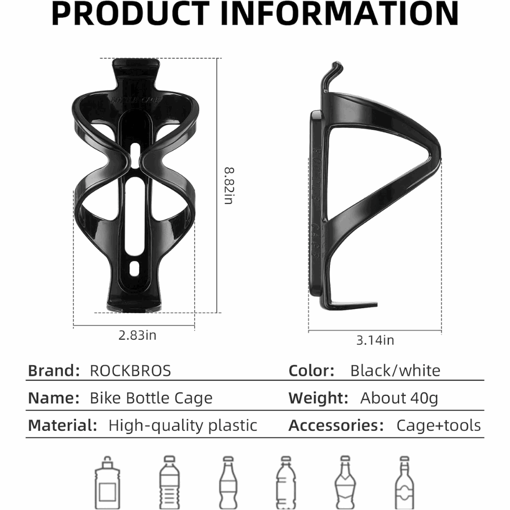 ROCKBROS Bike Water Bottle Cage