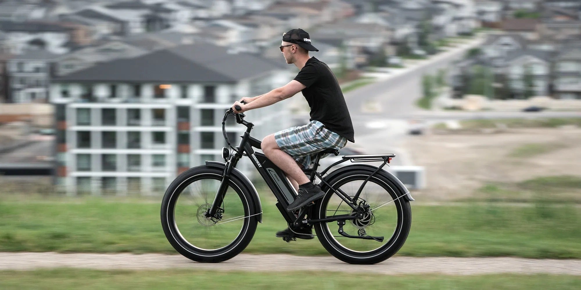 EZbike-HIMIWAY-D3 (Cruiser) | Long Range Fat Tire Electric Bike